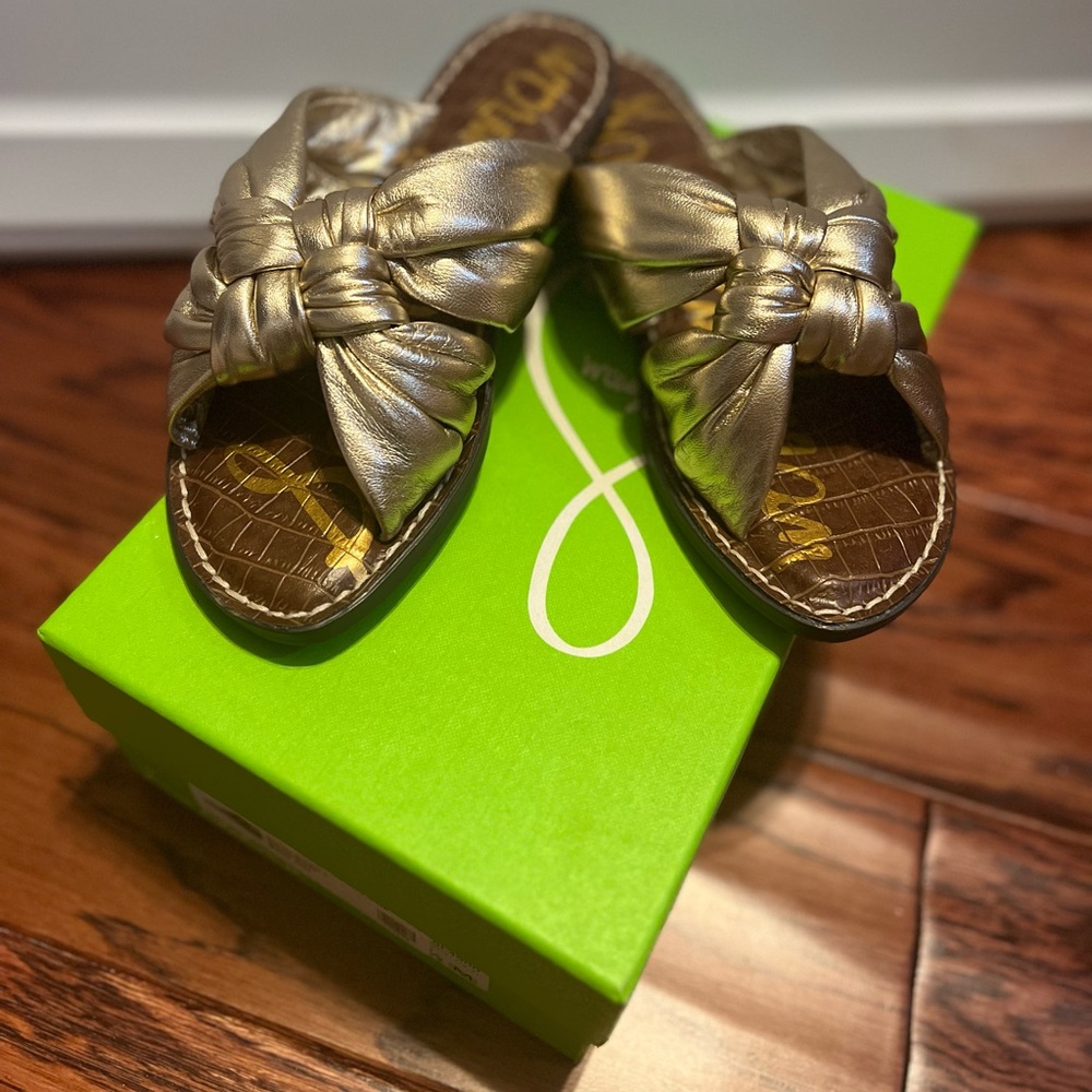 Sam Edelman Metallic Slide